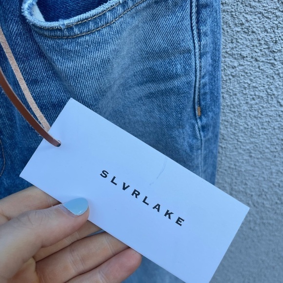 SLVRLAKE Beatnik High Rise Slim Jean in Trouble Maker New with Tags! - Picture 6 of 10